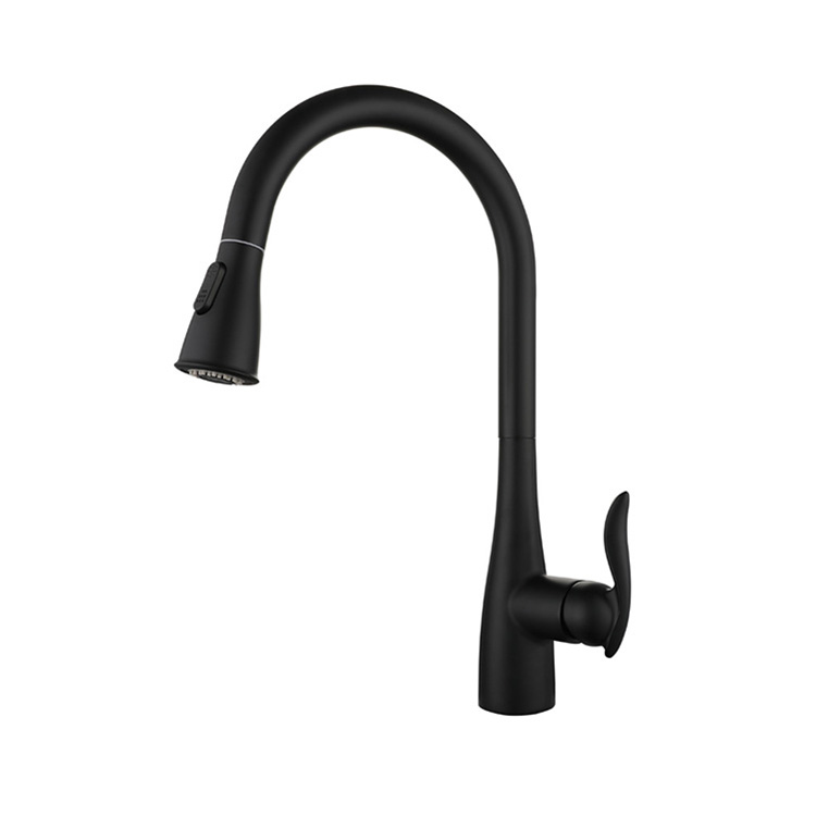 Faucet Dapur Hitam Matte